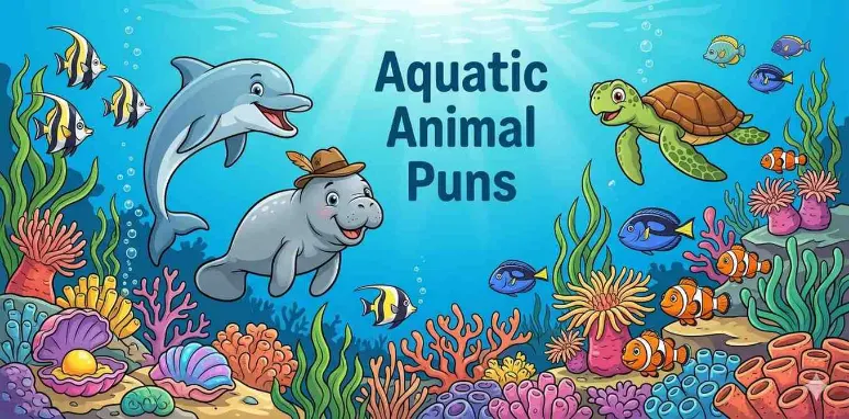  Aquatic Animal Puns