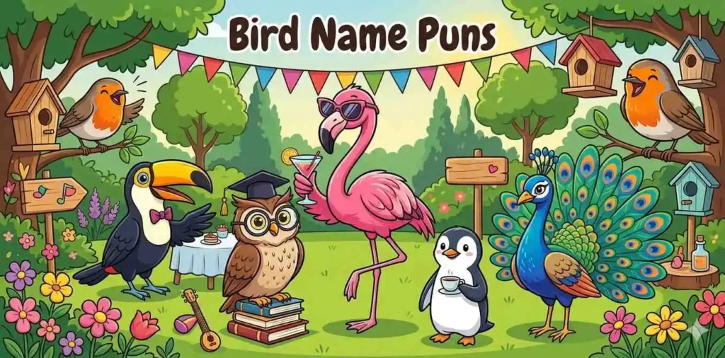 Bird Name Puns