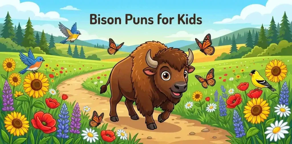 Bison Puns for Kids