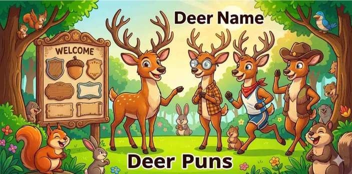  Deer Name Puns