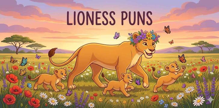 Lioness Puns