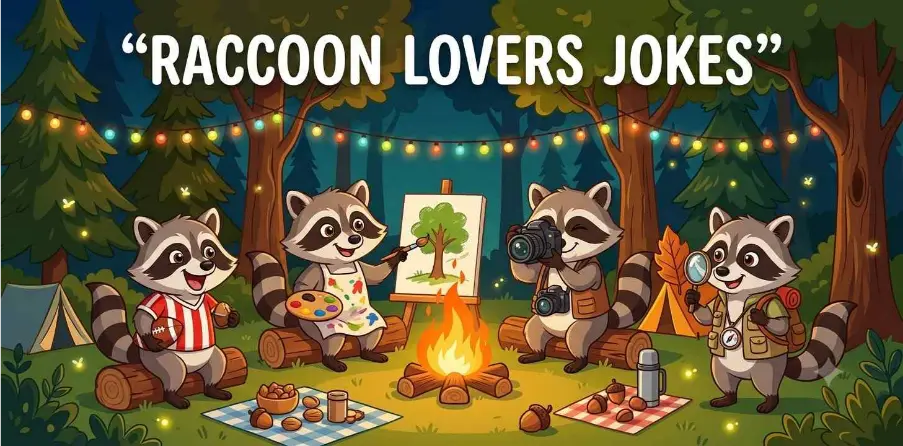 Raccoon Lover Puns
