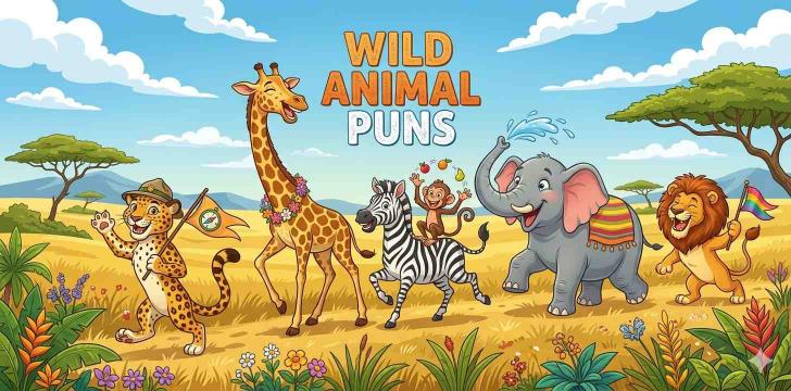 Wild Animal Puns