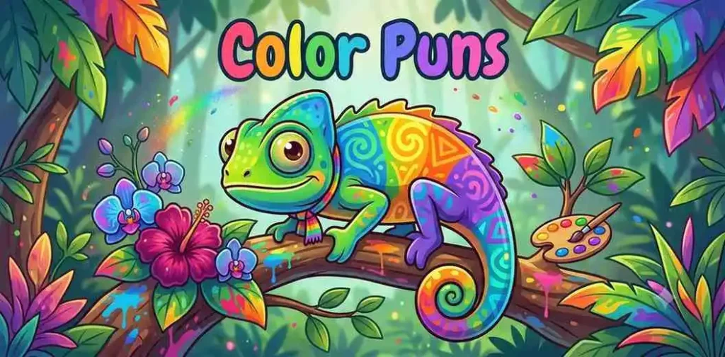 Color changing chameleon