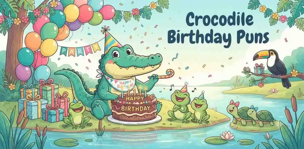 Crocodile birthday party