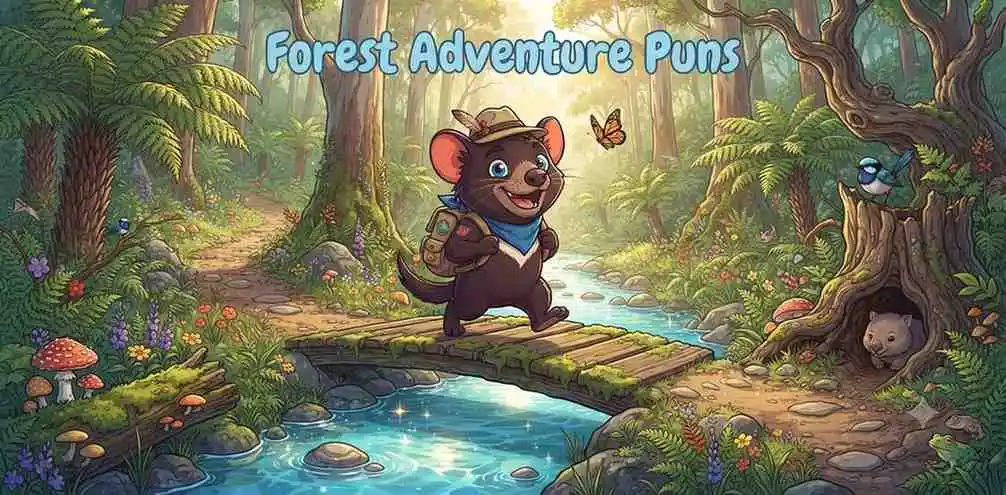 Tasmanian devil forest adventure