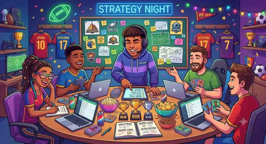 Fantasy football team planning