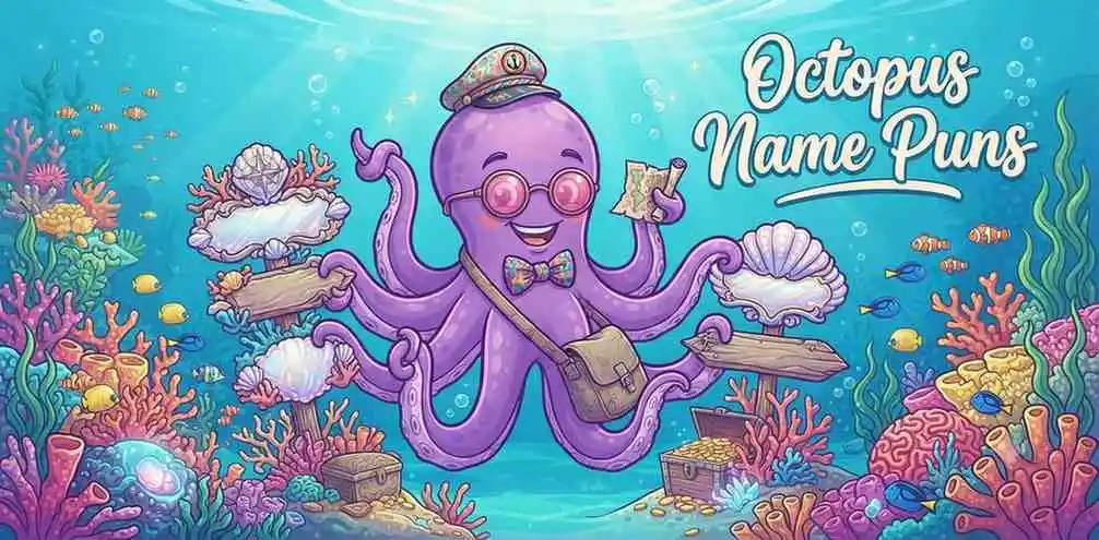 Happy octopus explorer
