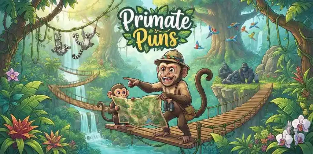 Clever primate jungle adventure