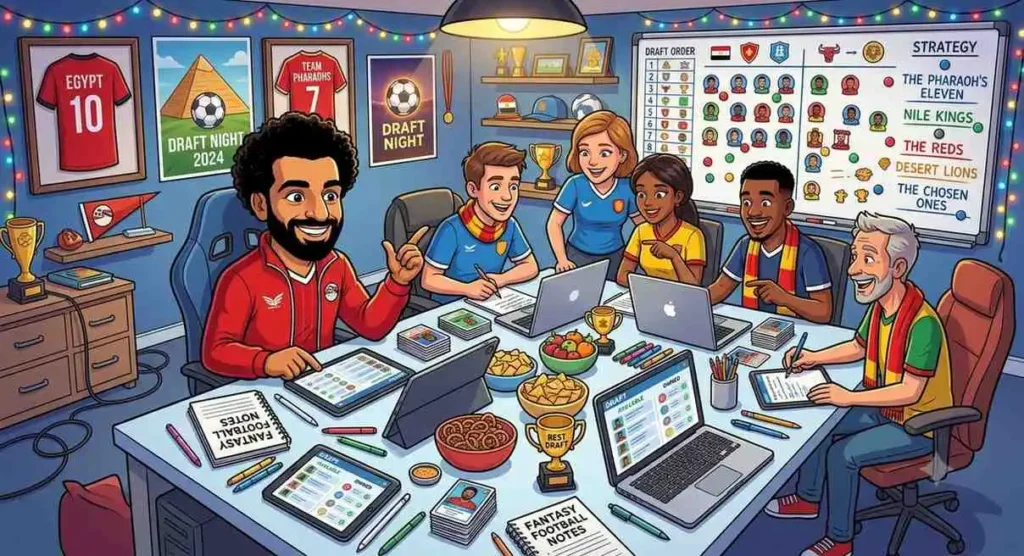 Fantasy football draft party