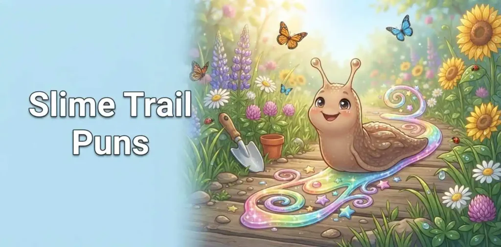 Slug leaving colorful trail