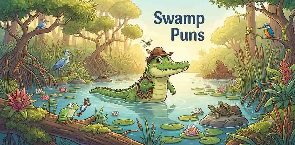 Crocodile swamp animal