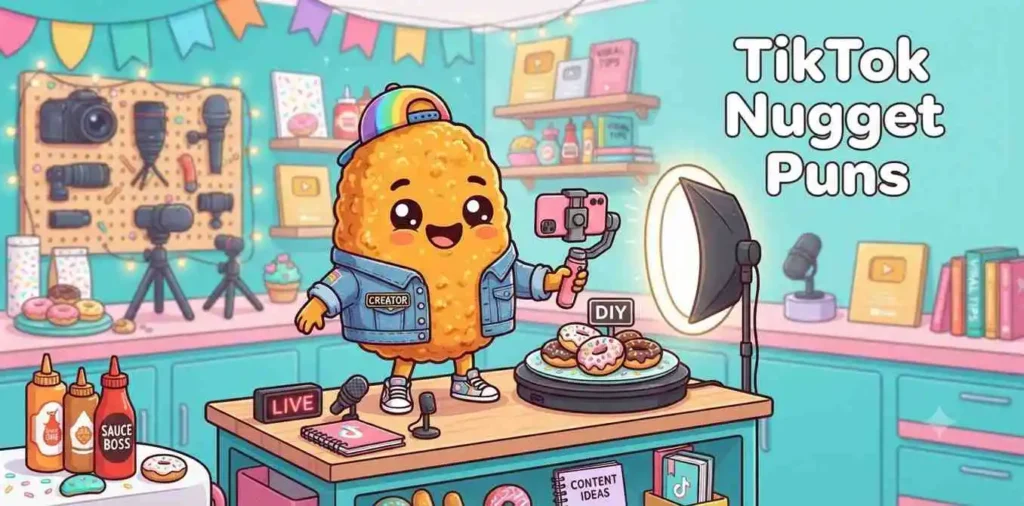 Chicken nugget making TikTok videos