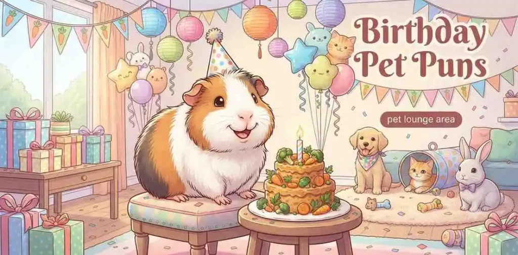 Guinea pig birthday party