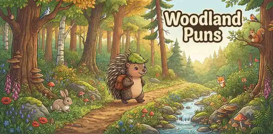 Porcupine exploring forest