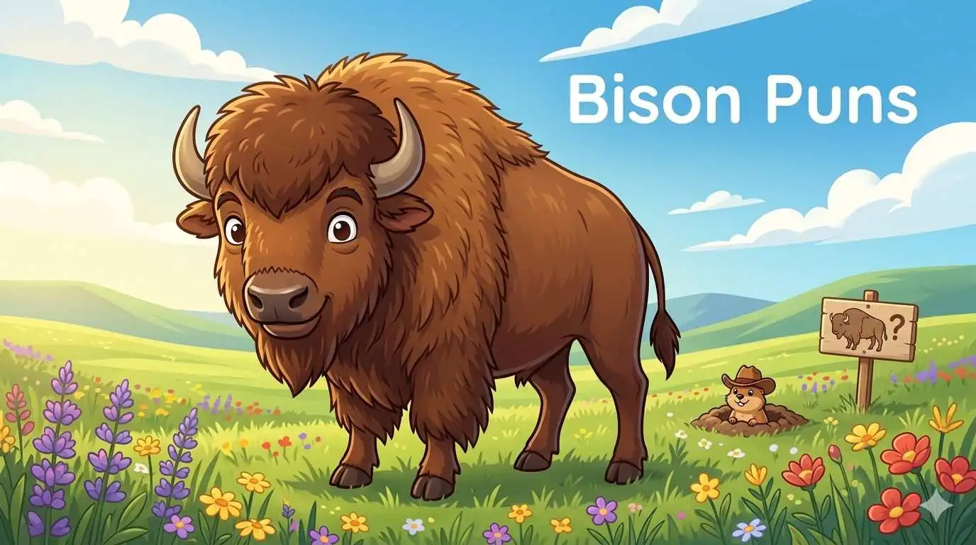 Bison Puns