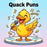 funny duck making quack jokes