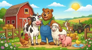 Funny barnyard animal