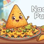 Funny nacho character